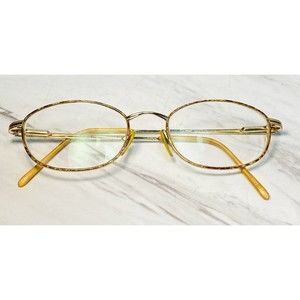 Vintage Collet Eyeglasses Made In France Demi Amber (MAD9510)